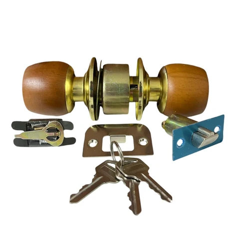 Cerradura de madera