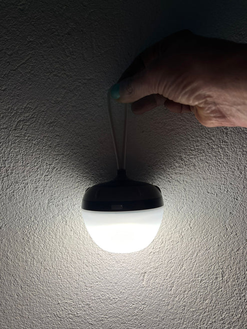 Luz lampara colgante a pilas