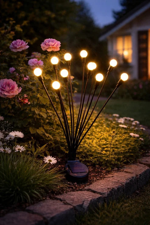 Luces de jardín 12 leds