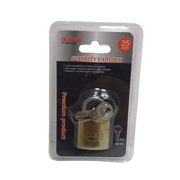 Candado eco blister