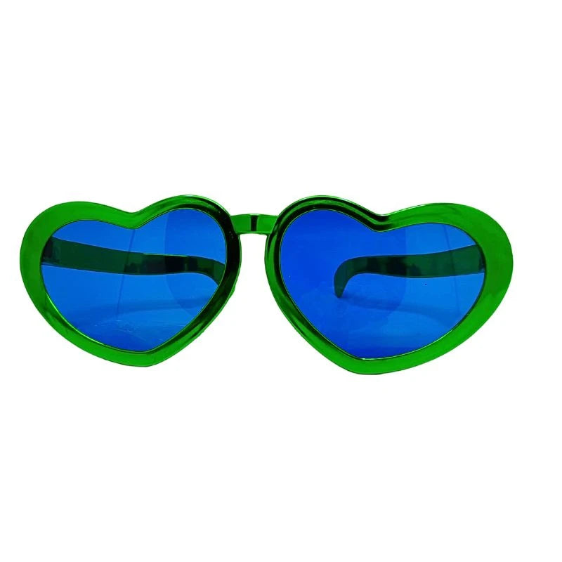 Lentes Gigantes Corazón Metalizados