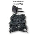 Luz navidad solar 200 luces