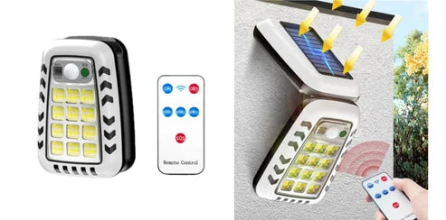 Luz solar 90º con control