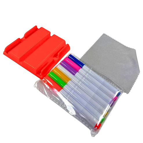 Pizarra Led + lápices de colores