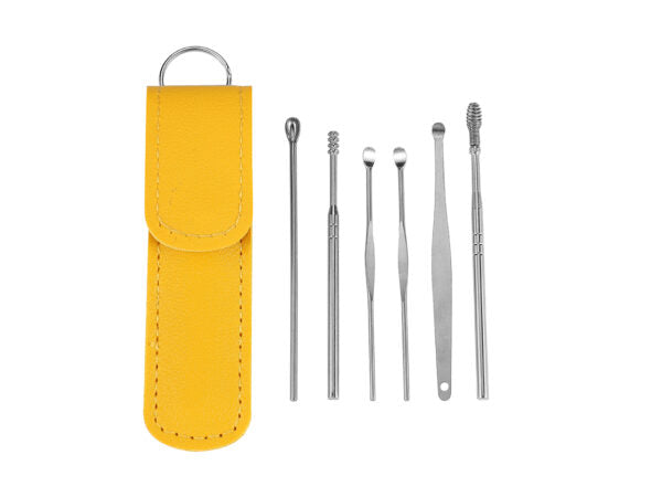 Kit de Limpieza para Oídos en Funda 6 Piezas