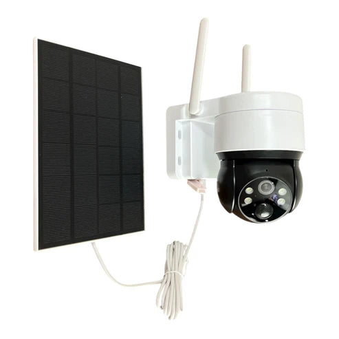 Cámara de Seguridad WiFi Solar – Vigilancia 24/7 Sin Cables