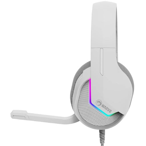 Auriculares gamer H8618 USB para PC con micrófono y RGB