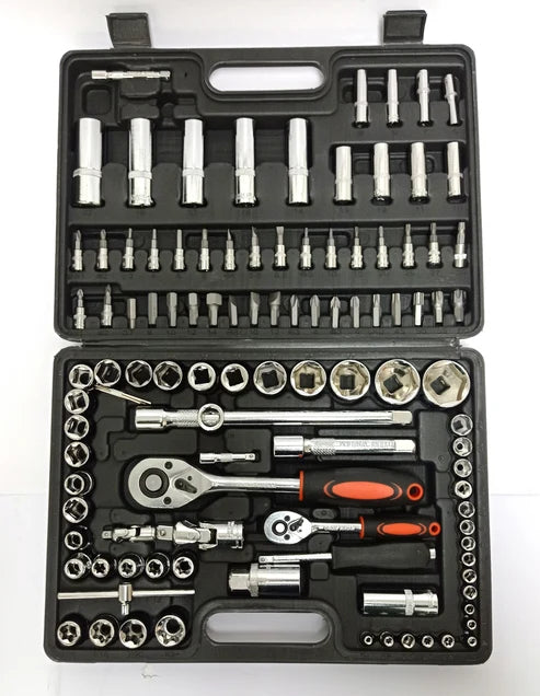 Juego De Dados 108 Piezas Kit De Herramientas Bocallaves