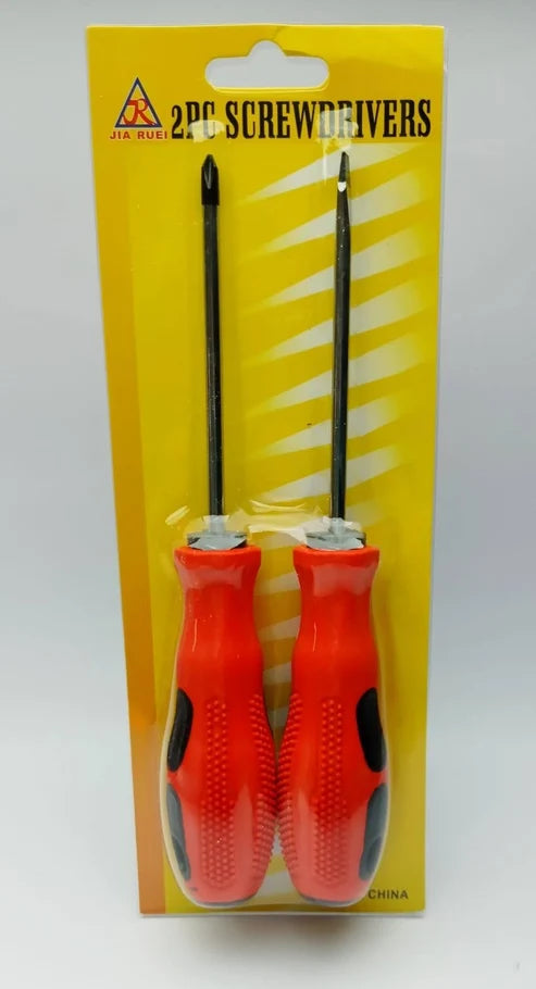 Destornillador con mango de goma