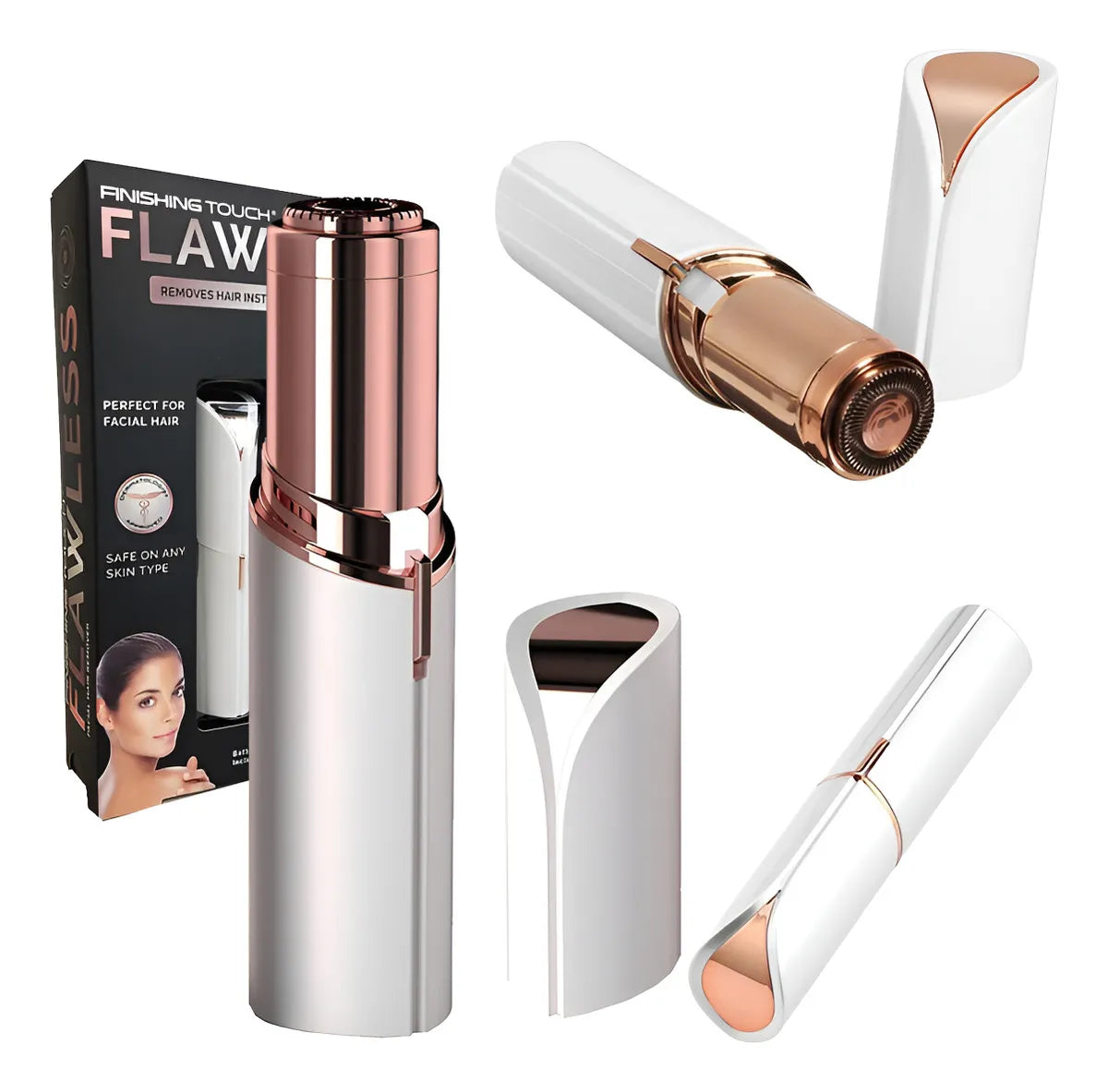 Depiladora Facial Recargable