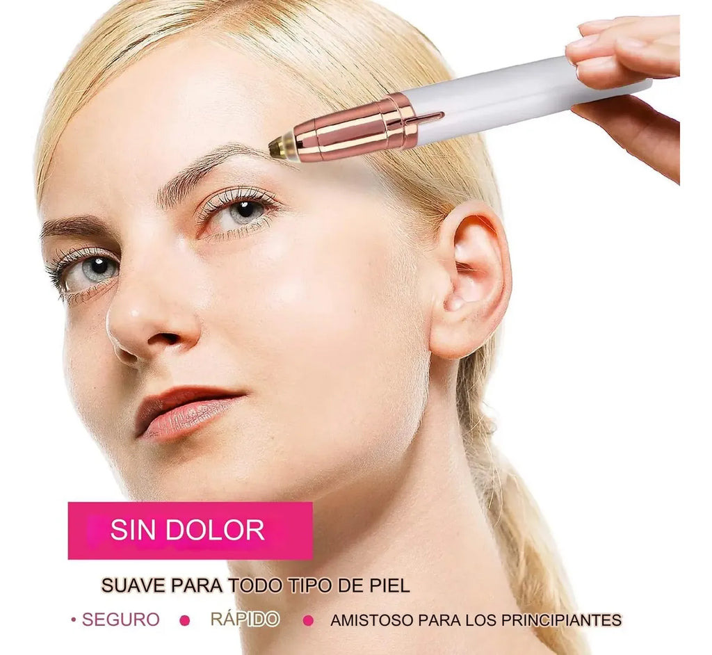 Depilador de cejas portátil