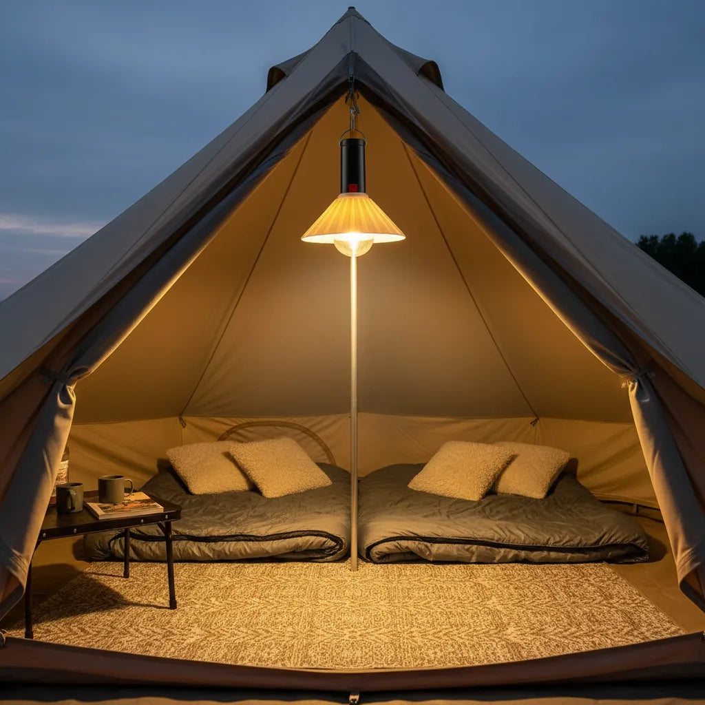 Luz colgante parilla/camping