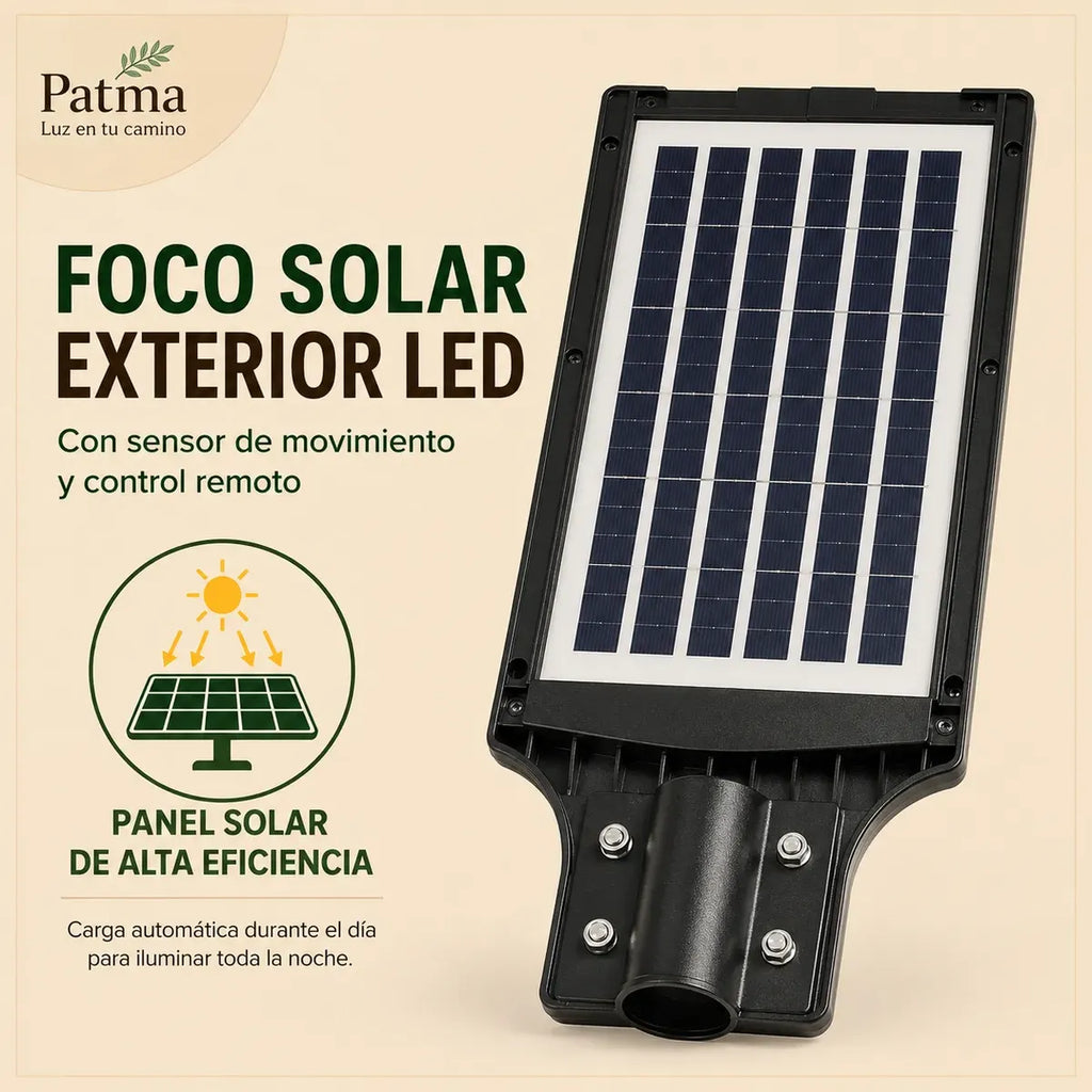 Panel solar exterior 60cm