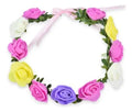 Tiara De Flores Para Fiesta Cotillón