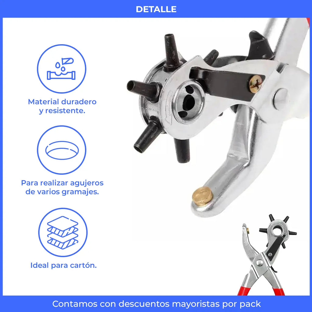 Pinza Sacabocado de Precisión