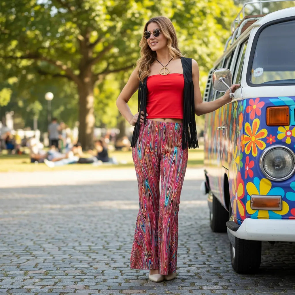 Disfraz para adultos conjunto retro
