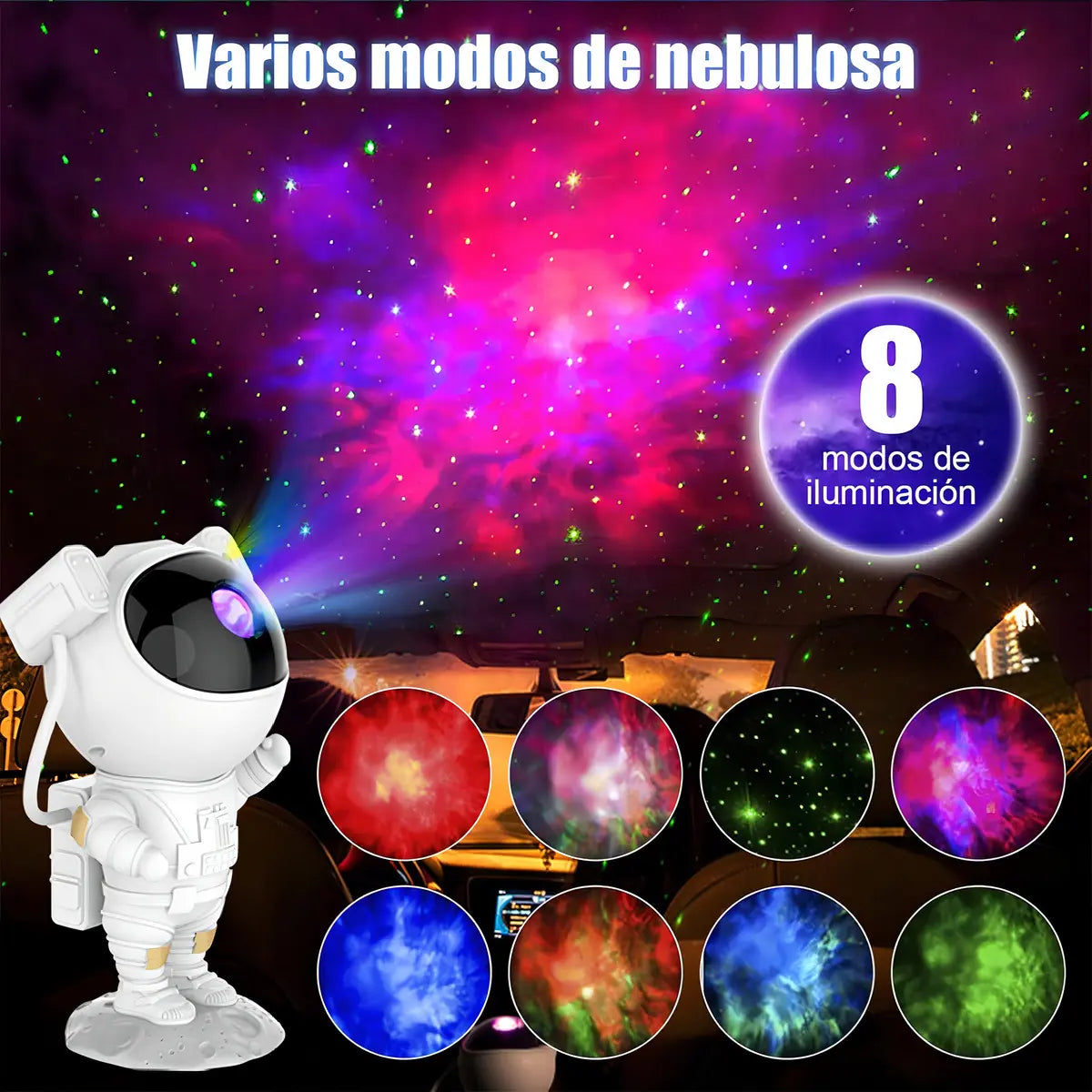 Proyector astronauta