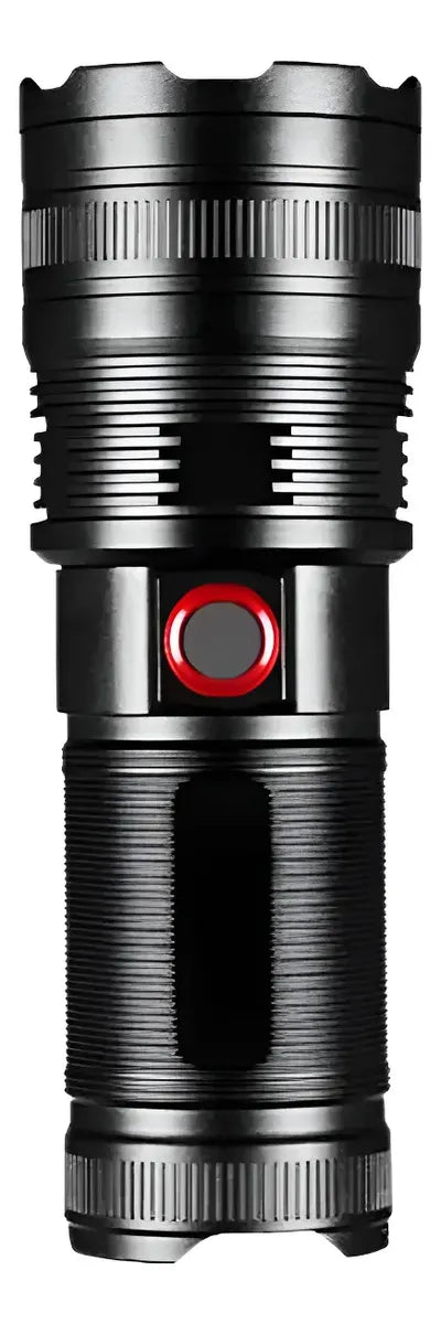 Linterna LED recargable con laser