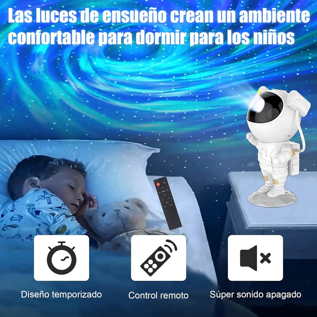 Proyector astronauta