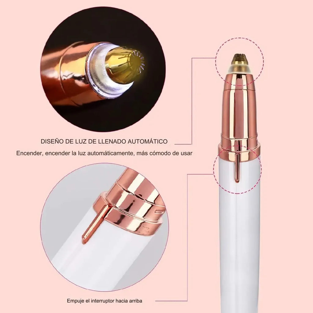 Depilador de cejas portátil