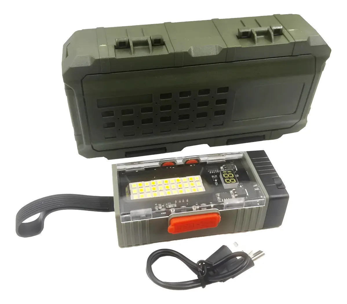 Luz multiuso con alarma