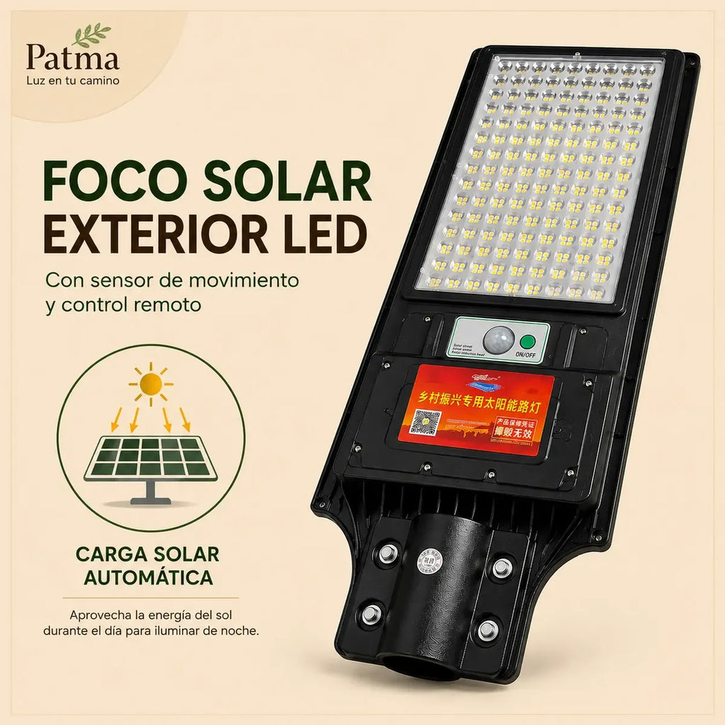 Panel solar exterior 60cm