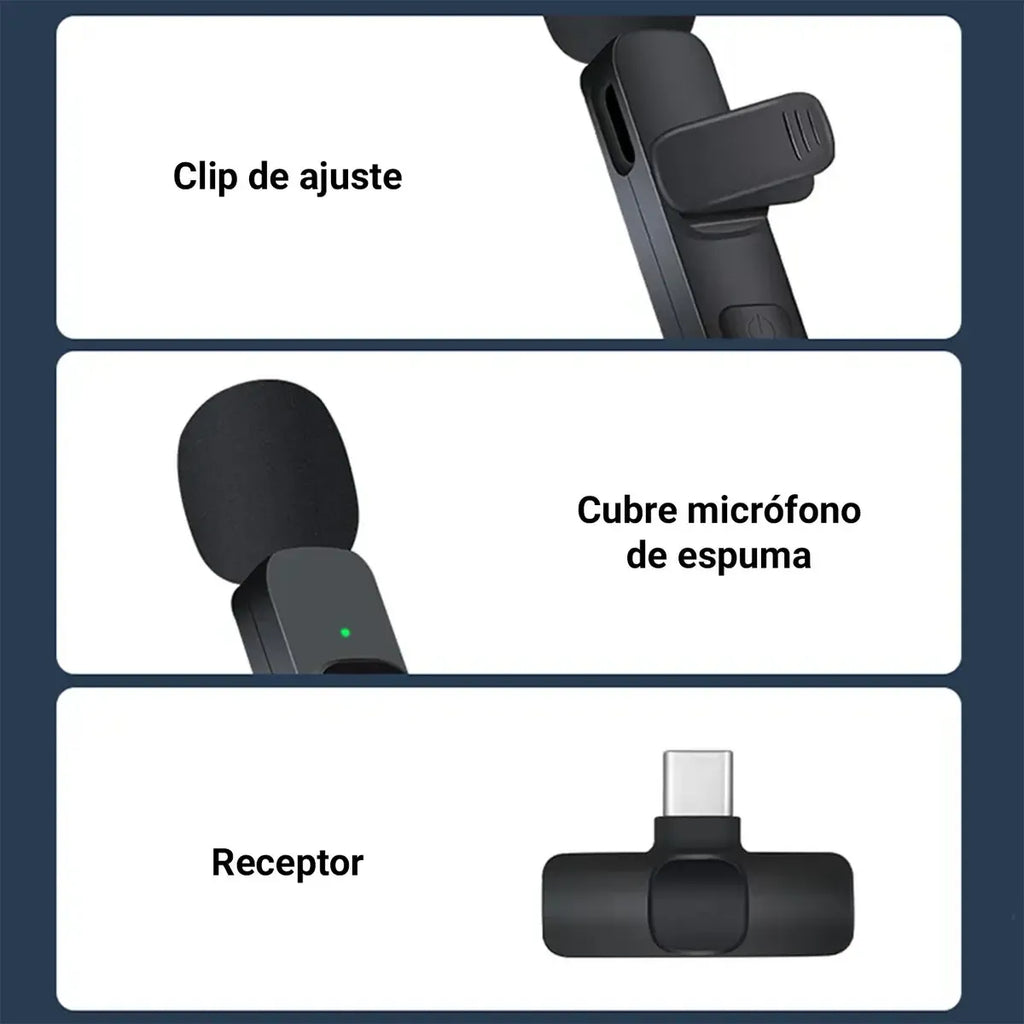 Micrófono solapa