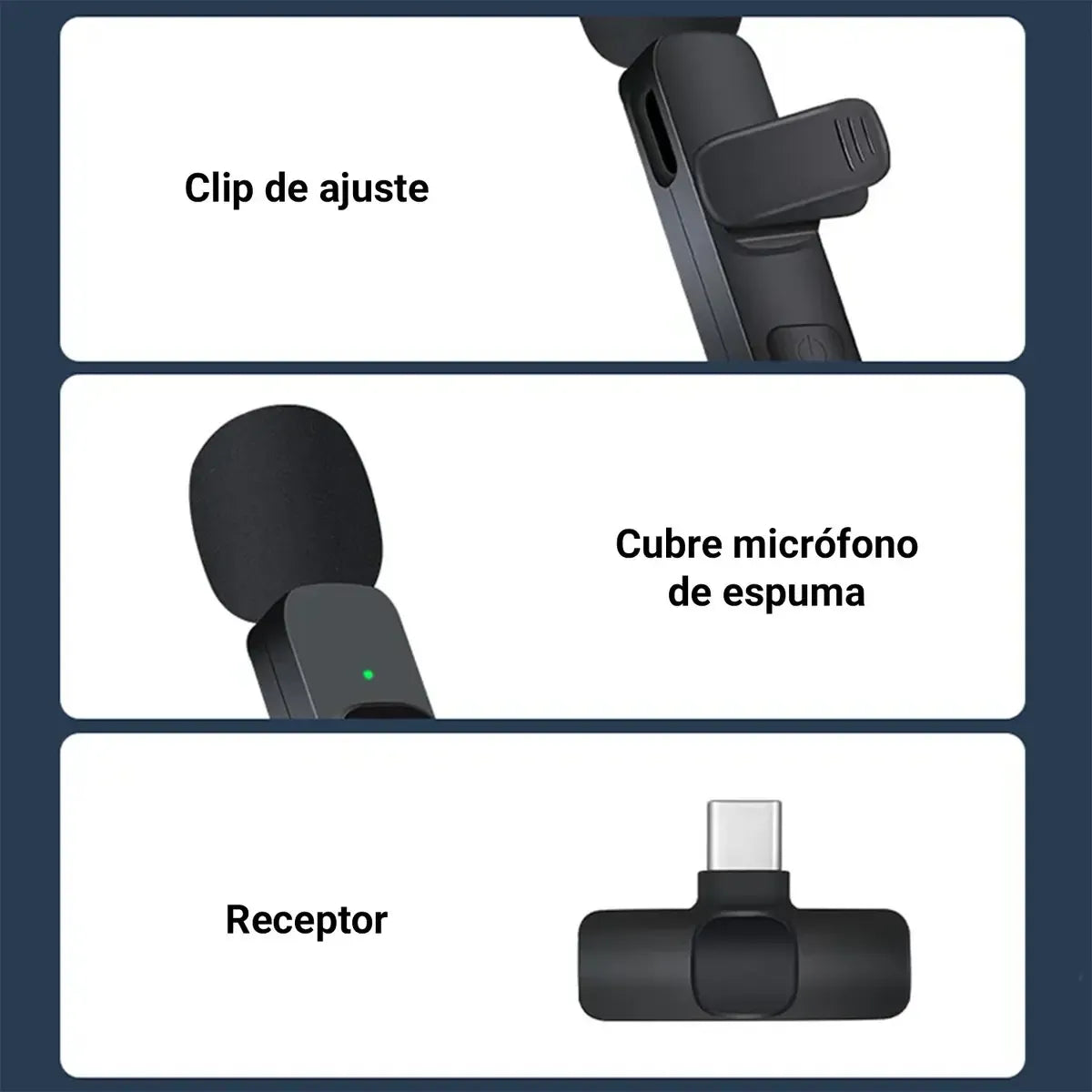 Micrófono solapa