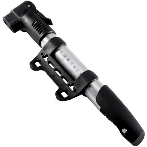 Inflador manual para bicicleta y moto de doble válvula con soporte
