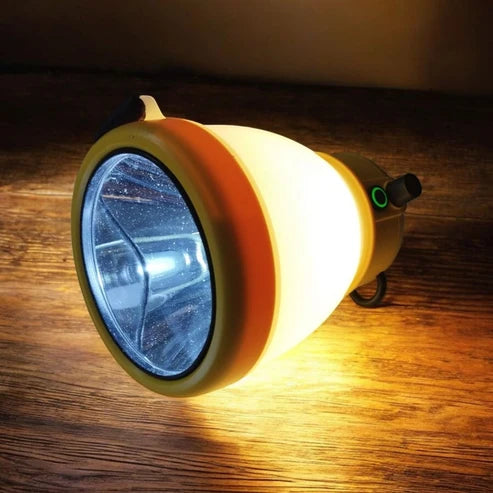 Farol dual con linterna