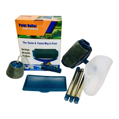 Kit Set Rodillos Recargables + Accesorios de Pintura