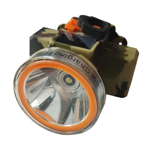 Linterna minero camuflada recargable