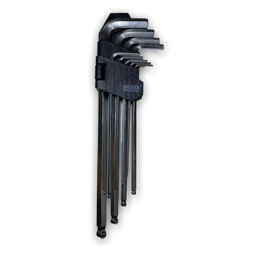 Set Llaves Allen con Bola x9 Piezas
