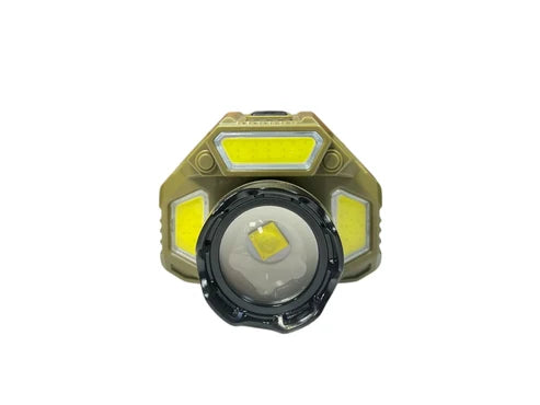 Minero 4 luces recargable