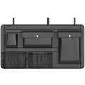Organizador para baúl de auto con velcro, negro de 90 × 45 cm