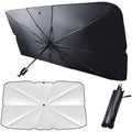 Parasol para auto tipo paraguas de 135 × 75 cm