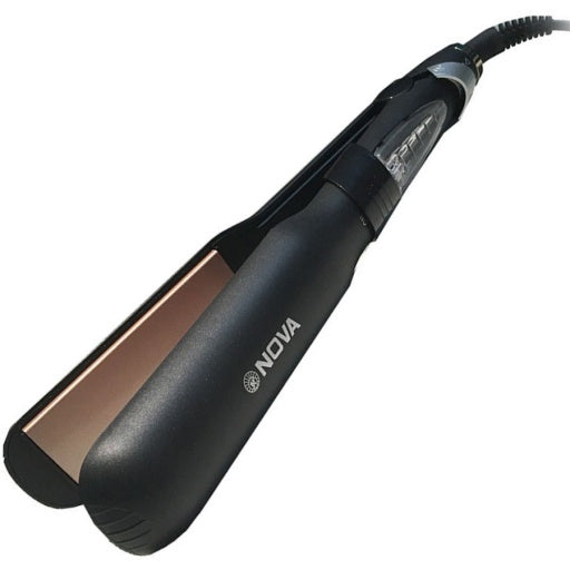 Planchita de pelo Nova SX-8009 cerámica, 45 W, negra