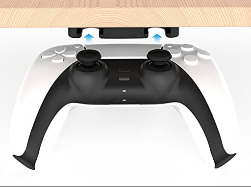Soporte bajo escritorio para controles PS4, PS5 y SteelSeries
