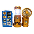 Farol solar con ventilador