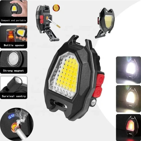 Llavero con luz y encendedor