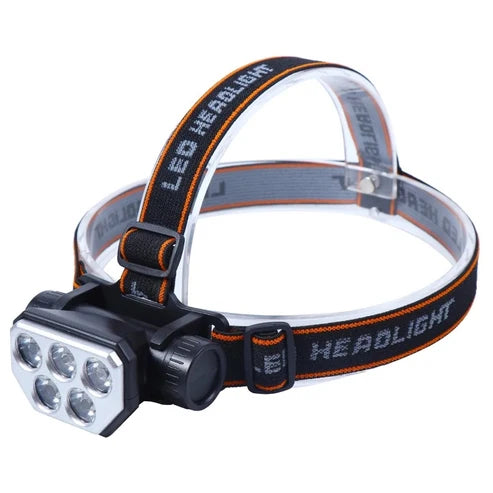 Minero 5 luces usb recargable