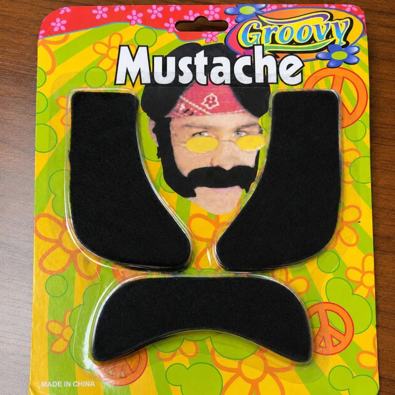 Bigote y Patillas Falsos