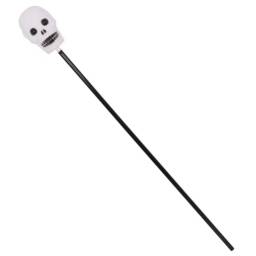 Bastón con calavera para Halloween 110 cm