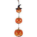 Cartel colgante de madera para Halloween 51 × 12 cm