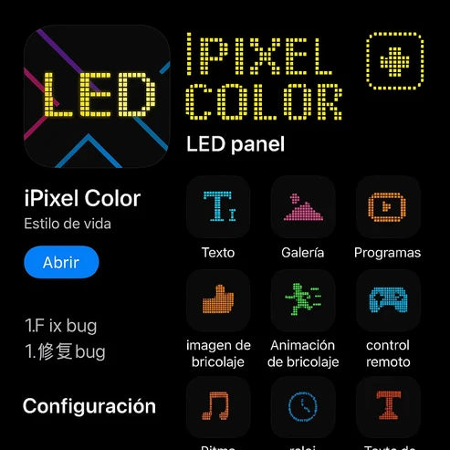 Led matrix panel