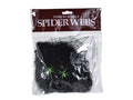 Telaraña negra decorativa para Halloween