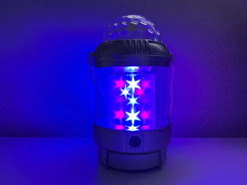 Farol con luces mas estrellas