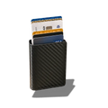 Billetera tarjetero de carbono