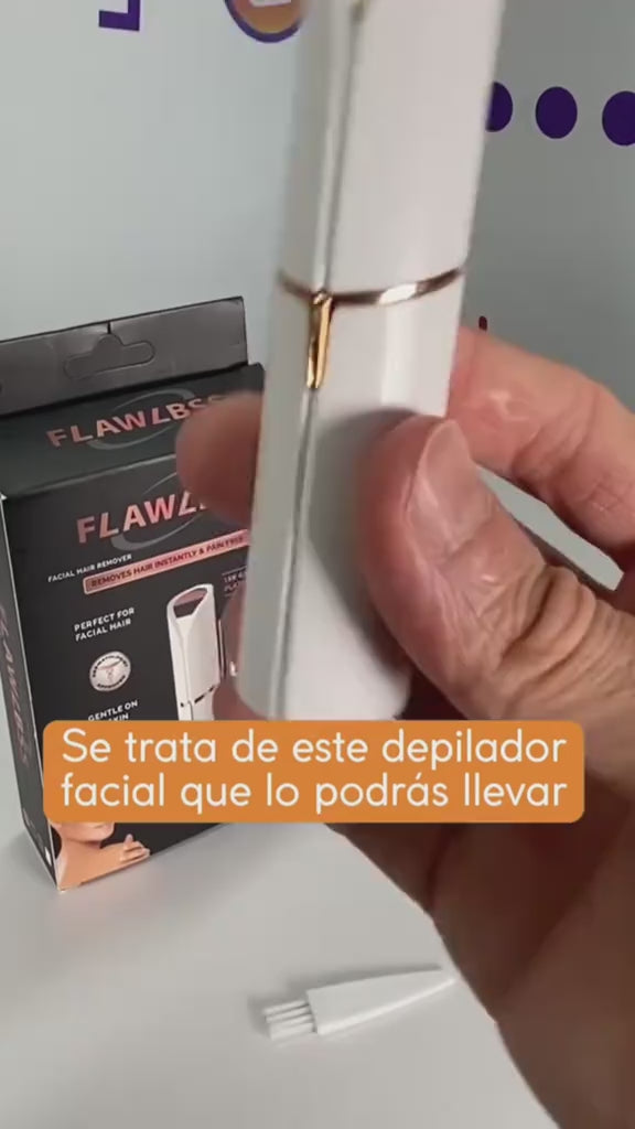 Depiladora Facial Recargable
