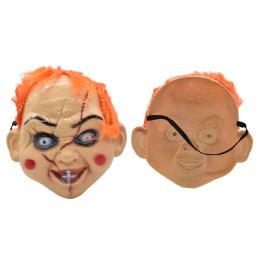 Máscara de muñeco diabólico para Halloween